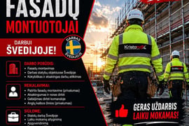 UAB „Kristomax“ skubiai ieško darbuotojų darbui Švedijoje!