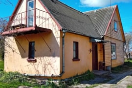 Parduodamas rąstinis namas Vabalninko g., Biržuose