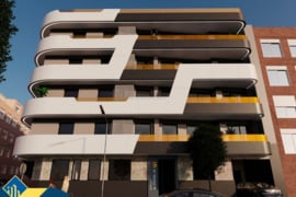 Statomi apartamentai, Alicante provincijoje, Torrevieja mieste, Playa del Cura rajone. 3-4 kambariai
