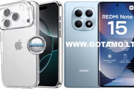 C-Clear Plus skaidri nugarėlė Xiaomi Redmi Note 15 4G / 15 5G / Poco M8 5G