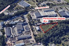 KOMERCINIS SKLYPAS SU PROJEKTU ŠALIA A1 MAGISTRALĖS