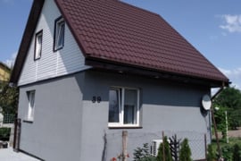 Sodo namas su visomis komunikacijomis