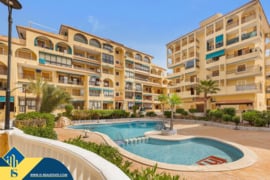 Apartamentas su bendru baseinu, Alicante provincijoje, Torrevieja mieste, La Mata rajone. 2 kambaria
