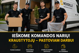Darbas Krovejui -Pakuotojui