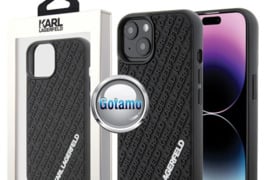 Dėklas nugarėlė Karl Lagerfeld Style1 su 3D Multi Logo – Apple iPhone 15