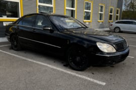 Mercedes-Benz S klasė W220 4.3 V8 Veikianti pneumatika | Galiojanti TA