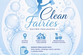 Clean Fairies - valymo paslaugos 