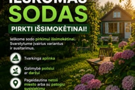 Sodo namas Utenos r. sav.
