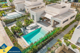 Vila su privačiu baseinu, Alicante provincijoje, Algorfa mieste. 4 kambariai | 133 m² | 13 kilometrų