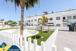 Penthouse apartamentas su bendru baseinu, Alicante provincijoje, Orihuela Costa mieste. 3 kambariai 