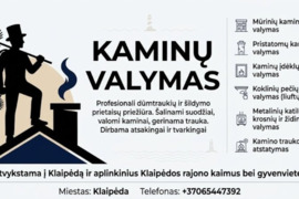 Kaminų valymas Klaipėda