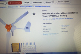 Vėjo generatorius