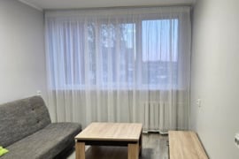 Parduodamas tvarkingas 39 m², 2 kambarių butas Taikos prospekte  su virtuve ir vonios kambariu (WC +