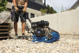 Visi statybos darbai - Grunto paslaugos Gražtai arba Tankinimo gylis 35 cm. Išcentrinė jėga 25000 N.