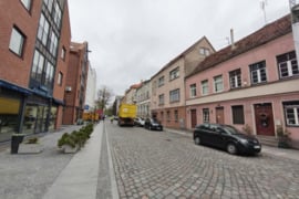 Nuomojamas 3 k, butas Žvejų g. Senamiestyje. Plotas 45 kv.m.