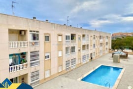 Apartamentas su bendru baseinu, Alicante provincijoje, Torrevieja mieste. 3 kambariai | 53 m² | 1 ki