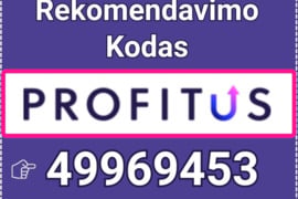 PROFITUS 25€ Dovana! - Rekomendavimo Kodas 49969453