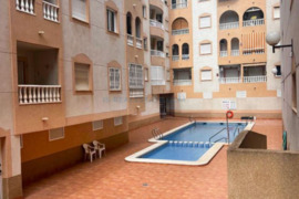 Apartamentas su bendru baseinu, Alicante provincijoje, Torrevieja mieste. 2 kambariai | 40 m² | 1 ki