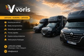 Krovinių gabenimas – ekspedijavimas