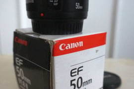Objektyvas Canon EF 50