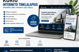 Interneto svetainių kūrimas