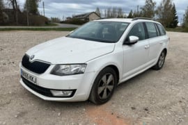 SKODA OCTAVIA 2013-2020 1.6 TDI VARIKLIO KODAS DBK, PAVARU DEZES KODAS QVX, SPALVOS KODAS LF9E SKODA