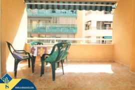 Apartamentas su terasa, Alicante provincijoje, Torrevieja mieste, Playa del Cura rajone. 3 kambariai