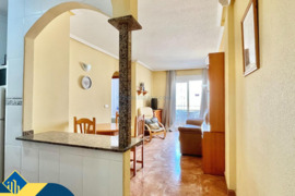 Apartamentas su bendru baseinu, Alicante provincijoje, Torrevieja mieste. 3 kambariai | 57 m² | 1.4 