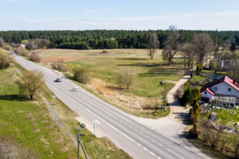 1,68 ha namų valdos sklypas prie asfalto Pylimuose