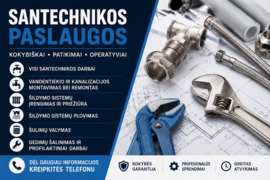 PROFESIONALIOS SANTECHNIKOS PASLAUGOS