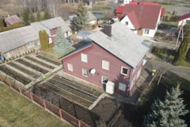 Parduodamas dviejų aukštų medinis / rąstinis namas Vilniaus r. sav., Sudervės sen., Sudervės k., Eže