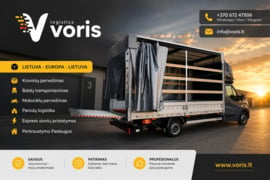 EXPRESS KROVINIŲ PERVEŽIMAS Iš Alytaus – po visą Lietuvą ir Europą +370 672 47506 | +370 646 14499 i