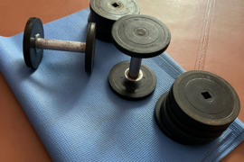 Surenkami Hanteliai 14 kg geros kokybes