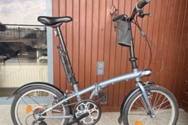 Lengvas sulankstomas dviratis Btwin, pilkas