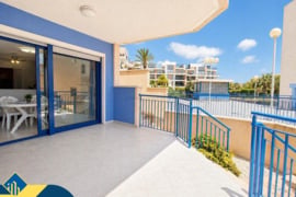 Apartamentas su terasa, Alicante provincijoje, Orihuela Costa mieste. 3 kambariai | 80 m² | 300 metr