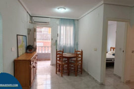 Apartamentas su terasa, Alicante provincijoje, Torrevieja mieste, Playa de los Locos rajone. 3 kamba