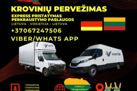 VOKIETIJA - LIETUVA  Krovinių pervežimas 