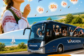 Kelionė autobusu. Antra kelionė pigiau!