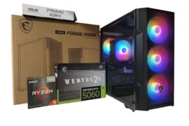 Naujas RTX 5060 Ryzen 5 RAM 16GB 512GB Nvme SSD