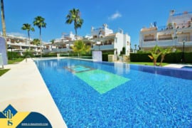 Apartamentas su bendru baseinu, Alicante provincijoje, Orihuela Costa mieste. 3 kambariai | 78 m² | 