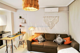 Studija su bendru baseinu, Alicante provincijoje, Torrevieja mieste. 1 kambarys | 40 m² | 1.1 kilome