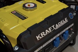 Vienfazis elektros generatorius 3500W su Lcd Kd149