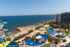 Penthouse apartamentas su bendru baseinu, Alicante provincijoje, Torrevieja mieste, Los Balcones raj