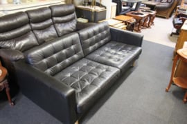 Natūralios odos sofa