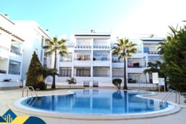 Penthouse apartamentas su bendru baseinu, Alicante provincijoje, Torrevieja mieste, Playa de los Náu