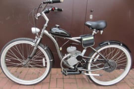 Motorinis dviratis su D-8 varikliu  Naujas  Hibridinis  dviratis