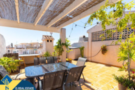 Bungalas su bendru baseinu, Alicante provincijoje, Guardamar del Segura mieste. 3 kambariai | 52 m² 