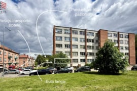PARDUODAMAS ERDVUS 2 KAMB. BUTAS SAVANORIŲ PR., ŽEMUOSIUOSE PANERIUOSE