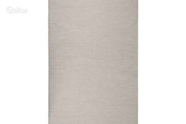 vidaXL Lauko kilimėlis, šviesiai pilkos spalvos, 100x200cm, plokščio pynimo