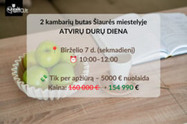 2 kamb. butas Vilnius, Šiaurės miestelis, Verkių g.